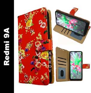 Aarov Flip Cover for Mi Redmi 9A, Mi Redmi 9i, Mi Redmi 9A Sport, Mi Redmi 9i Sport