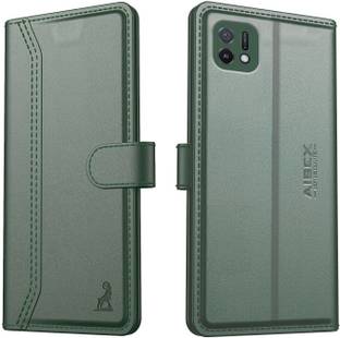 AIBEX Flip Cover for Oppo A16e / Oppo A16K|Premium Leather Finish | Magnetic Closure | Kickstand Feature