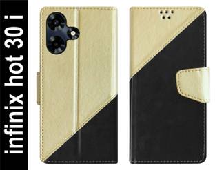 SBMS Flip Cover for Infinix Hot 30i Back Cover Case with Magnatic Closure