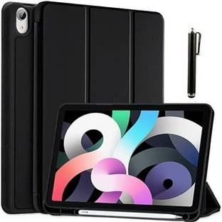 Proelite Flip Cover for iPad Air 11" M3/M2 2025/2024, iPad Air 5/4 Gen Case 10.9", Flip Case with Pencil Holder