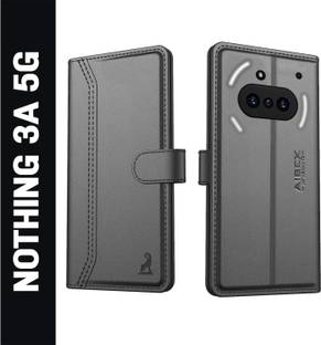 AIBEX Flip Cover for Nothing Phone (3a) 5G |Premium Leather Finish | Magnetic Closure | Kickstand Feature