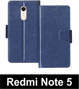 SBMS Flip Cover for Mi Redmi Note 5