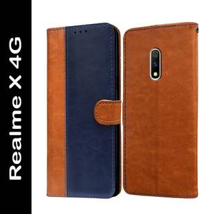 Casotec Flip Cover for Realme X