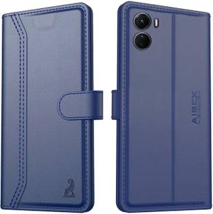AIBEX Flip Cover for Vivo T2x 5G / Vivo Y56 5G / Vivo Y16 4G| Premium Leather Finish | Magnetic Closure