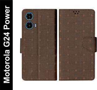 SBMS Flip Cover for Motorola Moto G24 Power