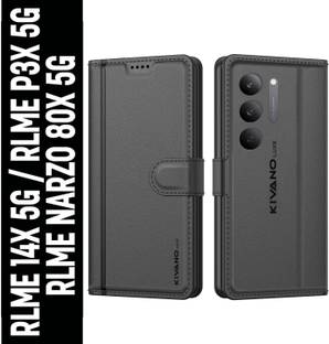 KIVANO LUXE Flip Cover for Realme Narzo 80X 5G / Realme P3X 5G / Realme 14X 5G