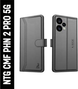 AIBEX Flip Cover for CMF by Nothing Phone 2 Pro 5G |Premium Leather Finish | Magnetic Closure|Kickstand Feature