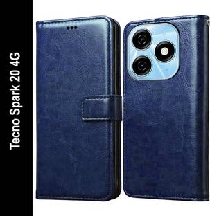 Casotec Flip Cover for Tecno Spark 20 4G