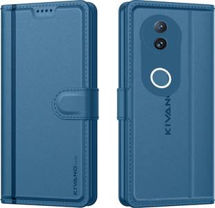 KIVANO LUXE Flip Cover for Vivo T4R 5G / iQOO Z10R 5G / Vivo V50E 5G / Vivo V50 5G