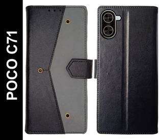 Openbuy Flip Cover for POCO C71, Redmi A5