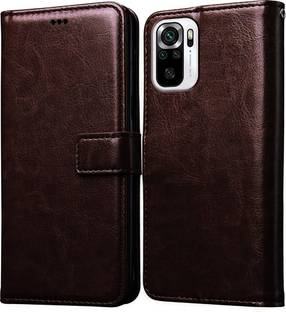 Casotec Flip Cover for Mi Redmi Note 10, Mi Redmi Note 10S