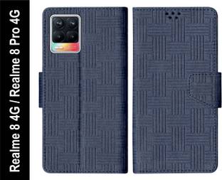 SBMS Flip Cover for Realme 8 4G / Realme 8 Pro 4G Back Cover Case with Magnatic Closure