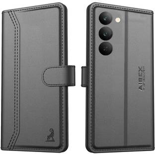 AIBEX Flip Cover for Realme Narzo 80 Lite 5G / Realme C73 5G / Realme C75 5G |Premium Leather Finish |Magnetic