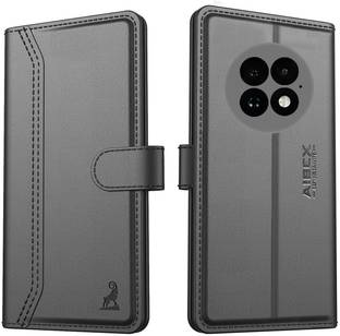 AIBEX Flip Cover for OnePlus 13R 5G |Premium Leather Finish | Magnetic Closure | Kickstand Feature | Shockproof