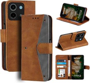 Unistuff Flip Cover for Ai+ Nova 5G