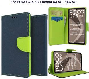 Carnage Flip Cover for POCO C75 5G, Redmi A4 5G, Redmi 14C 5G