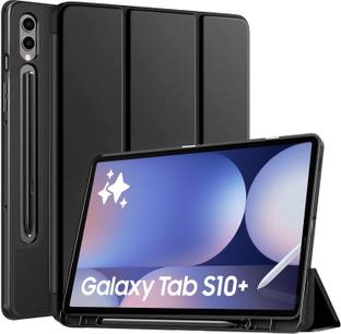 PUNAK Flip Cover for Samsung S10 PLUS 12.4 inch, Samsung Tab S10 PLUS, Samsung Galaxy Tab S10 PLUS, S10 PLUS