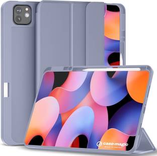 Case-Magic Flip Cover for Xiaomi Mi Pad 6 Folio Case Cover with Auto Sleep/Wake Trifold Flip Stan