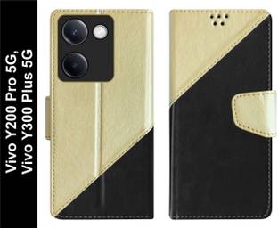 SBMS Flip Cover for Vivo Y200 Pro 5G / Vivo Y300 Plus 5G Back Cover Case with Magnatic Closure