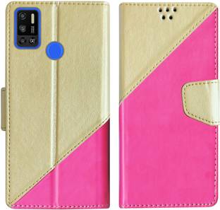 SBMS Flip Cover for Tecno Spark 6 Air Back Cover Case with Magnatic Closure | Card & Money Pocket