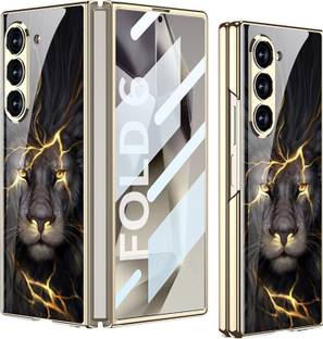 FlexArmor Flip Cover for Fold 6: Thin 9H Glass, Glossy Foldable Cover - Stylish & Durable