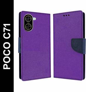 Wristlet Flip Cover for POCO C71