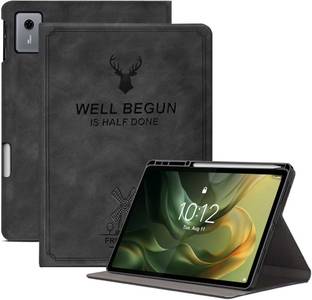 Proelite Flip Cover for Motorola Pad 60 Neo 11 inch 2025 Case , Deer Flip case Cover with Pen Holder