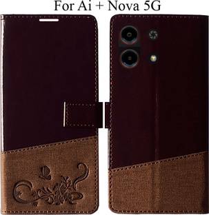 MAXSHAD Flip Cover for AI+ Nova 5G