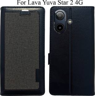 MAXSHOPY Flip Cover for Lava Yuva Star 2