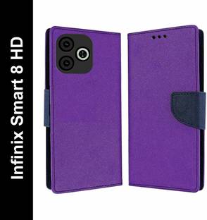 Wristlet Flip Cover for Infinix Smart 8 HD