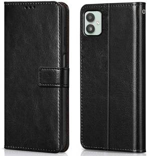 WOW Imagine Flip Cover for Samsung Galaxy M13 5G (Flexible | Leather Finish | Card Pockets Wallet & Stand