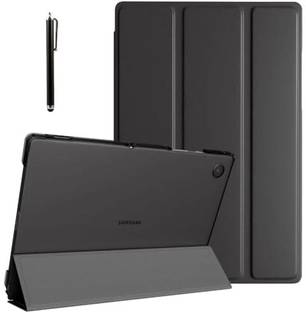 Proelite Flip Cover for Samsung Galaxy Tab A9 8.7 inch Translucent Back with Stylus Pen,