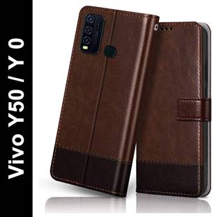 Winkel Flip Cover for VIVO Y30, Vivo Y50