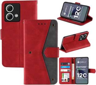 Aarov Flip Cover for Motorola G84 5G, Moto G84 5G