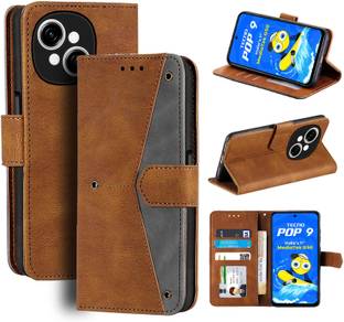 Unistuff Flip Cover for Tecno Pop 9
