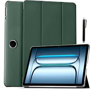 Proelite Flip Cover for OnePlus Pad Lite 11 inch Case, Smart Flip Case Cover Translucent Back with Stylus Pen