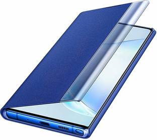 Midkart Flip Cover for Samsung Galaxy Note 10 Plus / Note 10+ Window View Flip Case with Auto Sensor