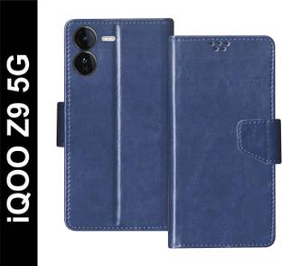 SBMS Flip Cover for iQOO Z9 5G Back Cover Case with Magnatic Closure