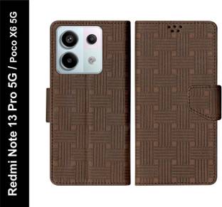SBMS Flip Cover for REDMI Note 13 Pro 5G / Poco X6 5G