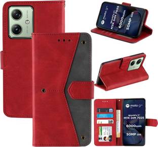 Aarov Flip Cover for Motorola G64 5G, Moto G64 5G, PB2E0003IN, PB2E0005IN, PB2E0006IN, PB2E0007IN