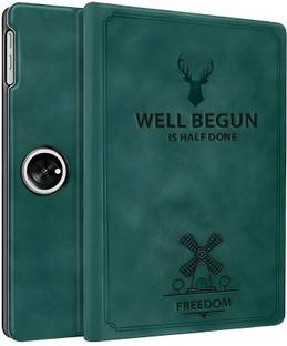 Proelite Flip Cover for OnePlus Pad Go 11.35 inch Cover Deer Multi Angle Flip Case Cover Support Auto Sleep Wake