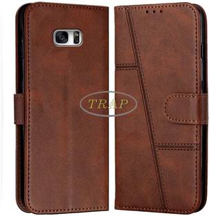 Trap Premium Flip Cover Flip Cover for Samsung Galaxy S7 Edge