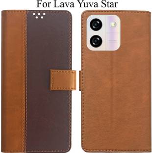 MAXSHAD Flip Cover for Lava Yuva Star ( LZG409 )
