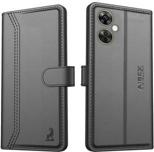 AIBEX Flip Cover for OnePlus Nord CE 3 Lite 5G| Premium Leather Finish | Magnetic Closure | Kickstand Feature