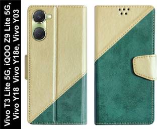 SBMS Flip Cover for Vivo T3 Lite 5G, iQOO Z9 Lite 5G, Vivo Y18 Vivo Y18e, Vivo Y03 Back Cover