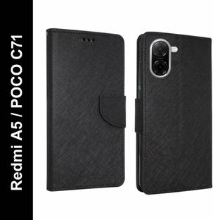 Wristlet Flip Cover for Redmi A5, POCO C71