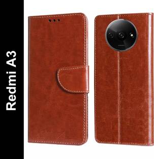 Wristlet Flip Cover for Redmi A3, Redmi A3X