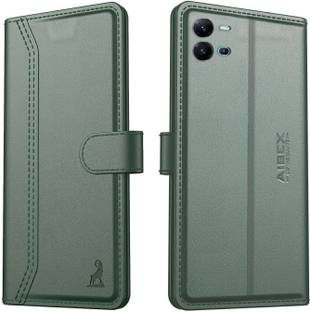 AIBEX Flip Cover for Vivo V25 5G| Premium Leather Finish | Magnetic Closure | Kickstand Feature | Shockproof