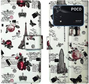 MyFlips Flip Cover for Poco M4 Pro 4G