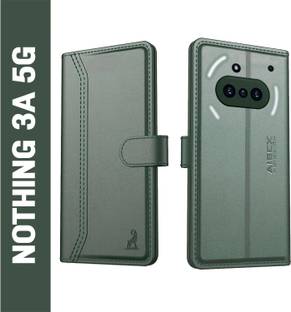 AIBEX Flip Cover for Nothing Phone (3a) 5G |Premium Leather Finish | Magnetic Closure | Kickstand Feature